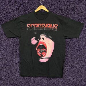 Scorpions Savage Amusement Album Heavy Metal Band T-Shirt L